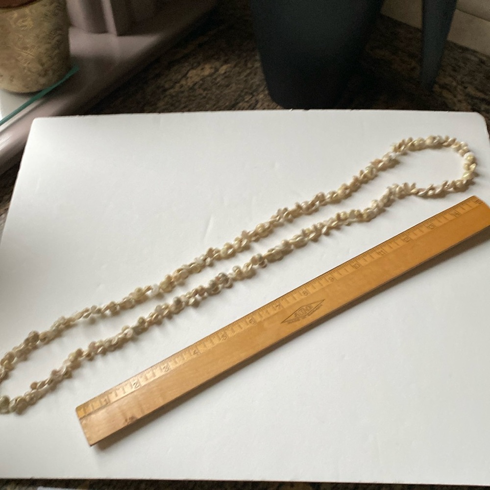 Tiny shell necklace.   18 inches